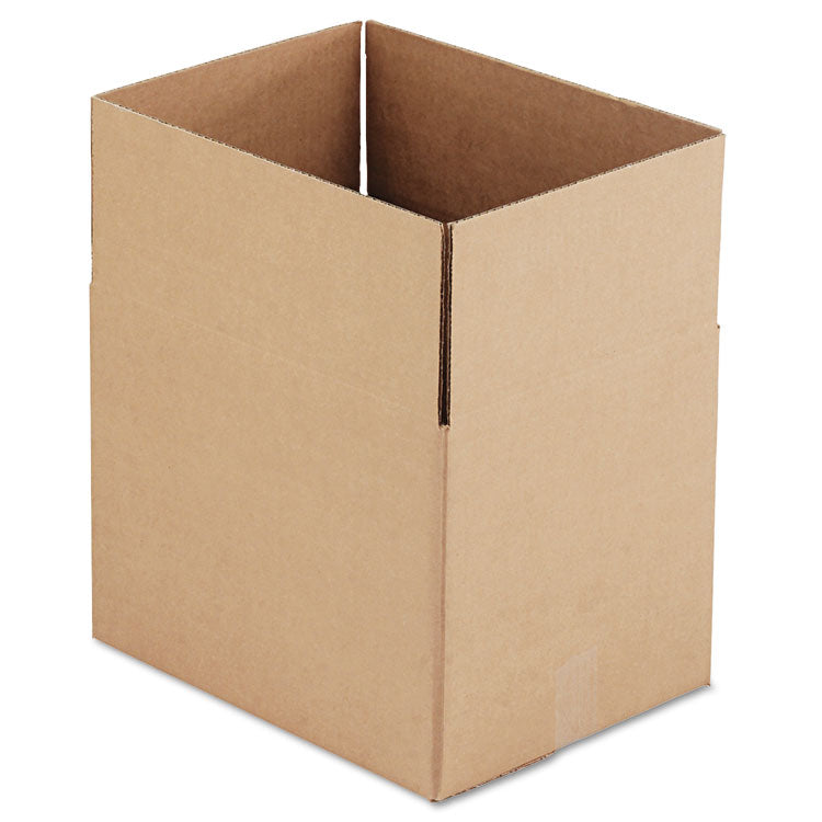 Universal® Fixed-Depth Corrugated Shipping Boxes, Regular Slotted Container (RSC), 12" x 16" x 12", Brown Kraft, 25/Bundle (UNV161212) Bundle of 25