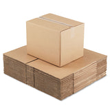 Universal® Fixed-Depth Corrugated Shipping Boxes, Regular Slotted Container (RSC), 12" x 16" x 12", Brown Kraft, 25/Bundle (UNV161212) Bundle of 25