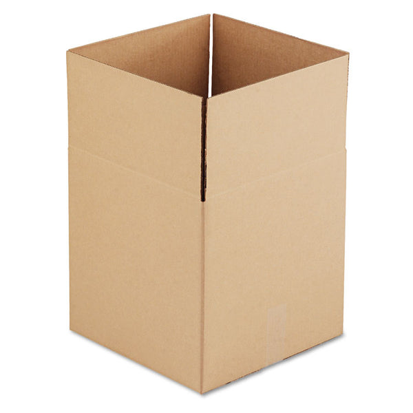 Universal® Cubed Fixed-Depth Corrugated Shipping Boxes, Regular Slotted Container (RSC), 14" x 14" x 14", Brown Kraft, 25/Bundle (UNV141414)