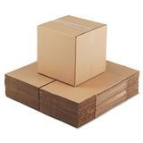 Universal® Cubed Fixed-Depth Corrugated Shipping Boxes, Regular Slotted Container (RSC), 14" x 14" x 14", Brown Kraft, 25/Bundle (UNV141414)