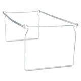 Universal® Screw-Together Hanging Folder Frame, Letter Size, 23" to 26.77" Long, Silver (UNV17000) Each