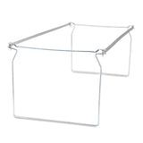 Universal® Screw-Together Hanging Folder Frame, Letter Size, 23" to 26.77" Long, Silver (UNV17000) Each