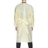 Precept® Protective Procedure Gown X-Large Yellow NonSterile AAMI Level 2 Disposable (1071088_BG) 10/BG