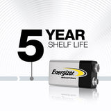 Energizer® Alkaline Battery 9V Cell 9V Disposable (258468_CS) 72/CS