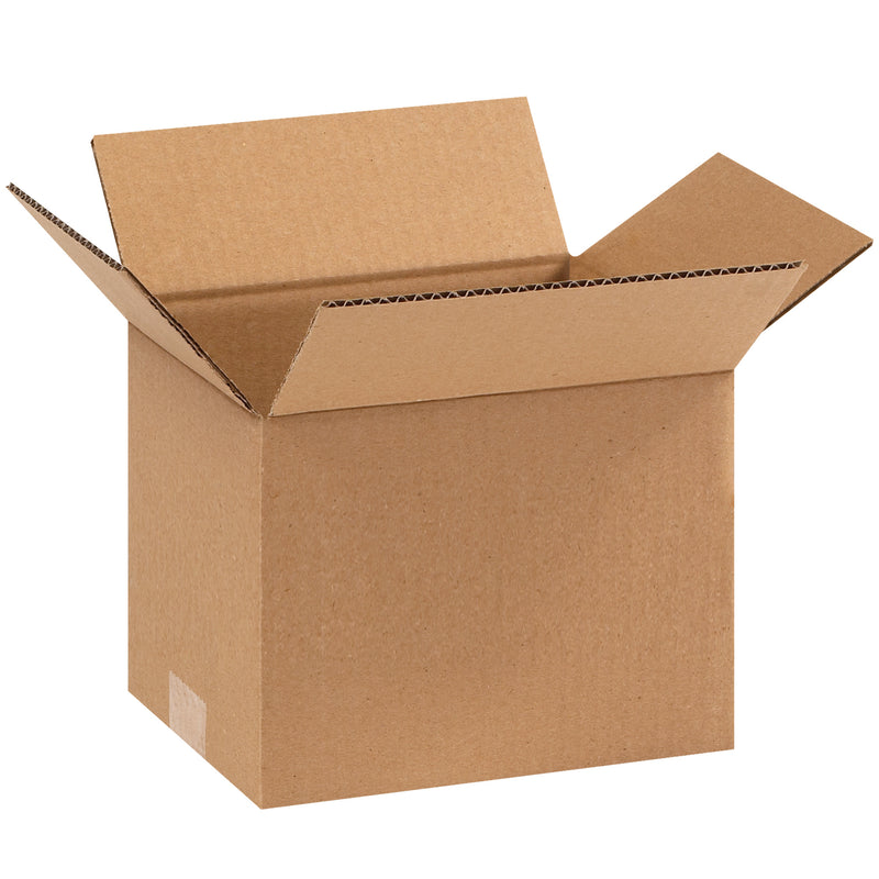 9 x 7 x 7" Corrugated Boxes, Bundle Of 25 Bundle Of 25