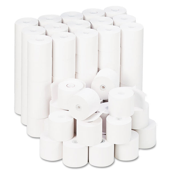 Universal® Impact and Inkjet Print Bond Paper Rolls, 0.5" Core, 2.25" x 165 ft, White, 100/Carton (UNV22200)