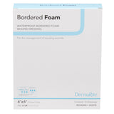 BorderedFoam® Foam Dressing 6 X 6 Inch With Border Waterproof Backing Nonacrylic Adhesive Square Sterile (773141_EA) 1/EA