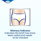 TENA Dry Comfort™ Unisex Adult Incontinence Brief Medium Disposable Moderate Absorbency (1245724_PK) 20/PK