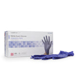 McKesson Confiderm® 3.0 Exam Glove Small NonSterile Nitrile Standard Cuff Length Textured Fingertips Blue Not Rated (957801_BX) 1/BX