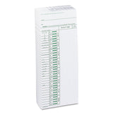 Acroprint® Time Clock Cards for Acroprint ATT310, One Side, 4 x 10, 200/Pack (ACP096103080) Pack of 200
