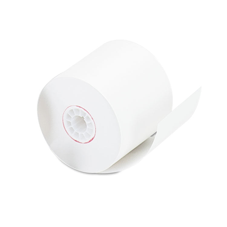 Universal® Impact and Inkjet Print Bond Paper Rolls, 0.5" Core, 2.25" x 128 ft, White (UNV35705RL)