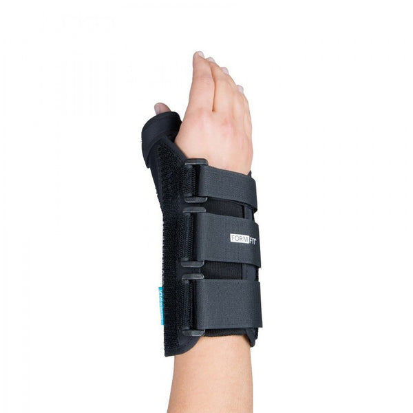 Ossur® Formfit® Thumb Spica X-Small D-Ring / Hook and Loop Strap Closure Right Hand Black (367516_EA) 1/EA