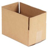 Universal® Fixed-Depth Corrugated Shipping Boxes, Regular Slotted Container (RSC), 6" x 10" x 4", Brown Kraft, 25/Bundle (UNV1064)