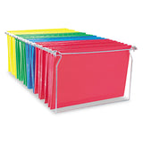 Universal® Screw-Together Hanging Folder Frame, Legal Size, 23" to 26.77" Long, Silver, 6/Box (UNV68000) Box of 6