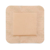 McKesson Foam Dressing 3 X 3 Inch With Border Film Backing Silicone Gel Adhesive Square Sterile (886431_BX) 10/BX