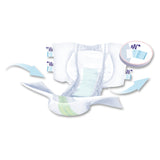 Seni® Super Unisex Adult Incontinence Brief Small Disposable Heavy Absorbency (1163834_CS) 75/CS