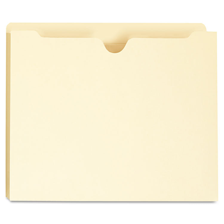 Universal® UNV73500 Deluxe Manila File Jackets with Reinforced Tabs ...