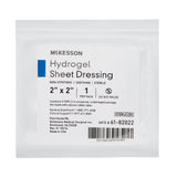 McKesson Hydrogel Wound Dressing Sheet 2 X 2 Inch Sheet Sterile (494192_EA) 1/EA