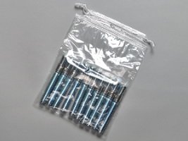 Pull-Tite™ Reclosable Bag 8 X 12 Inch LDPE Clear Drawstring Closure (1083841_PK) 100/PK
