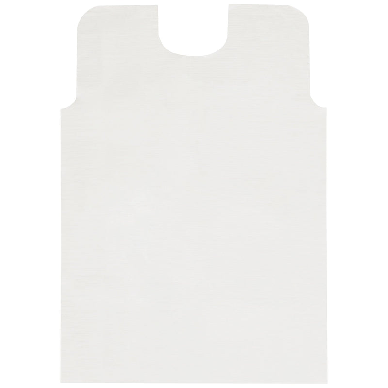 McKesson Patient Exam Gown One Size Fits Most White Disposable (146461_EA) 1/EA