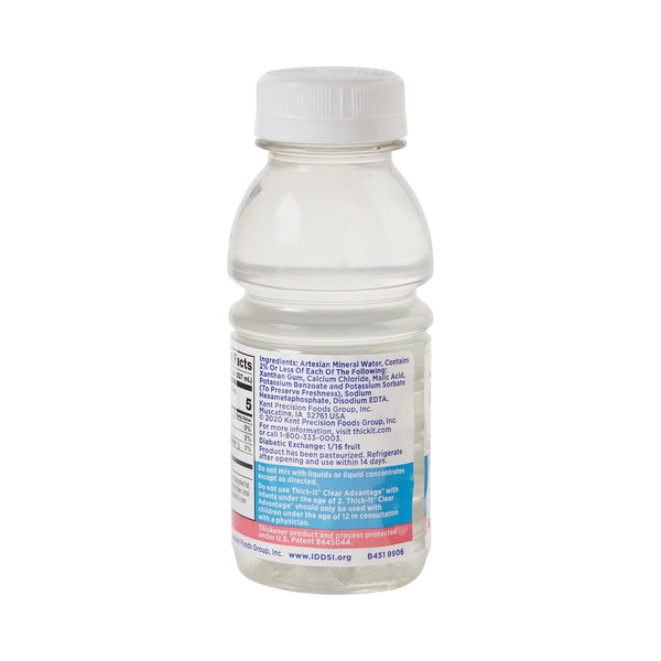 Thick-It® Clear Advantage® Thickened Water 8 oz. Bottle Unflavored Liquid IDDSI Level 2 Mildly Thick (734893_CS) 24/CS