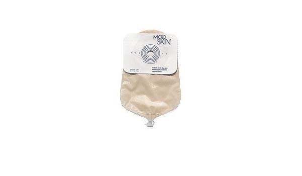 MicroSkin® Urostomy Pouch One-Piece System 9 Inch Length Flat, Trim to Fit Up to 1-1/2 Inch Stoma Drainable (583715_BX) 10/BX