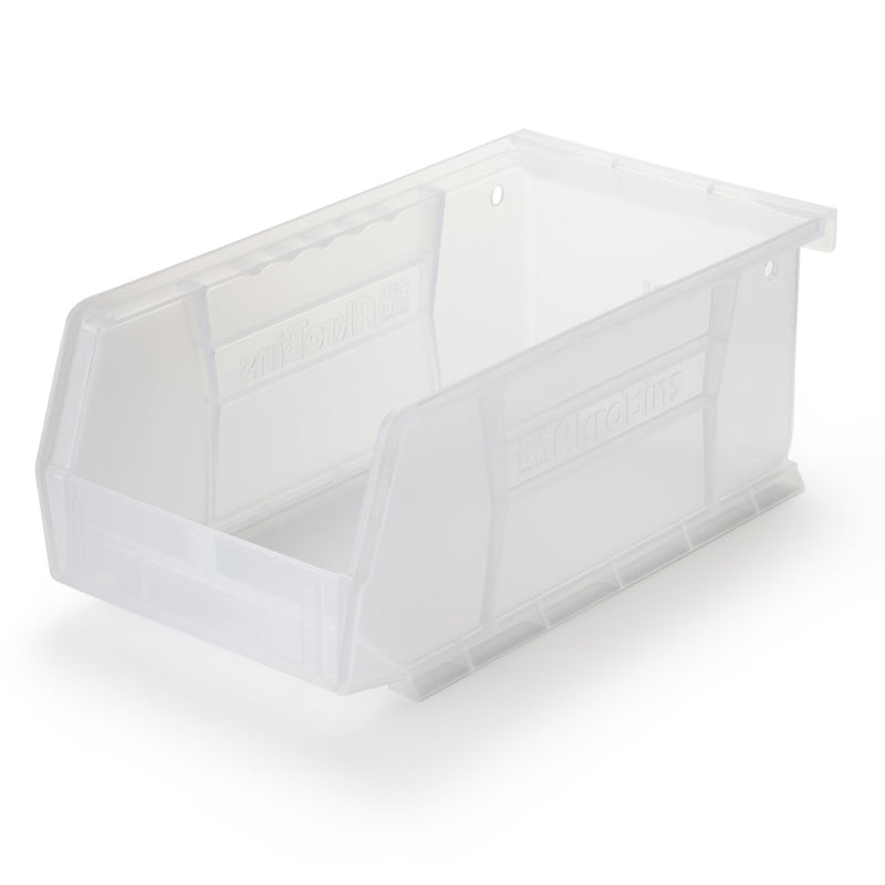 AkroBins® Storage Bin Clear Plastic 3 X 4-1/8 X 7-3/8 Inch (747003_CT) 24/CT