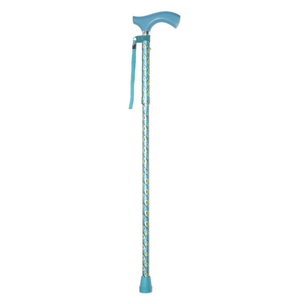 Switch Sticks® Folding Cane Aluminum 32 to 37 Inch Height Thames Print (1050003_EA) 1/EA
