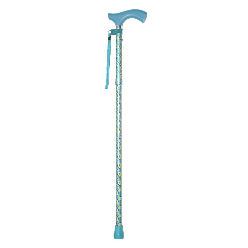 Switch Sticks® Folding Cane Aluminum 32 to 37 Inch Height Thames Print (1050003_EA) 1/EA