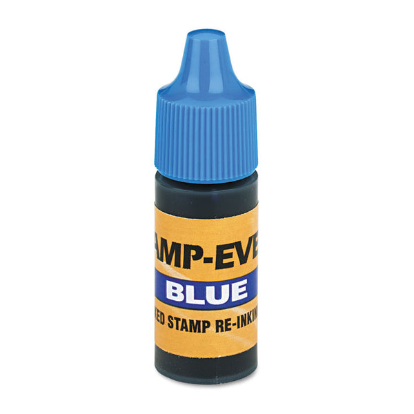 Trodat® Refill Ink for Clik! and Universal Stamps, 7 mL Bottle, Blue (USSIB61) Each
