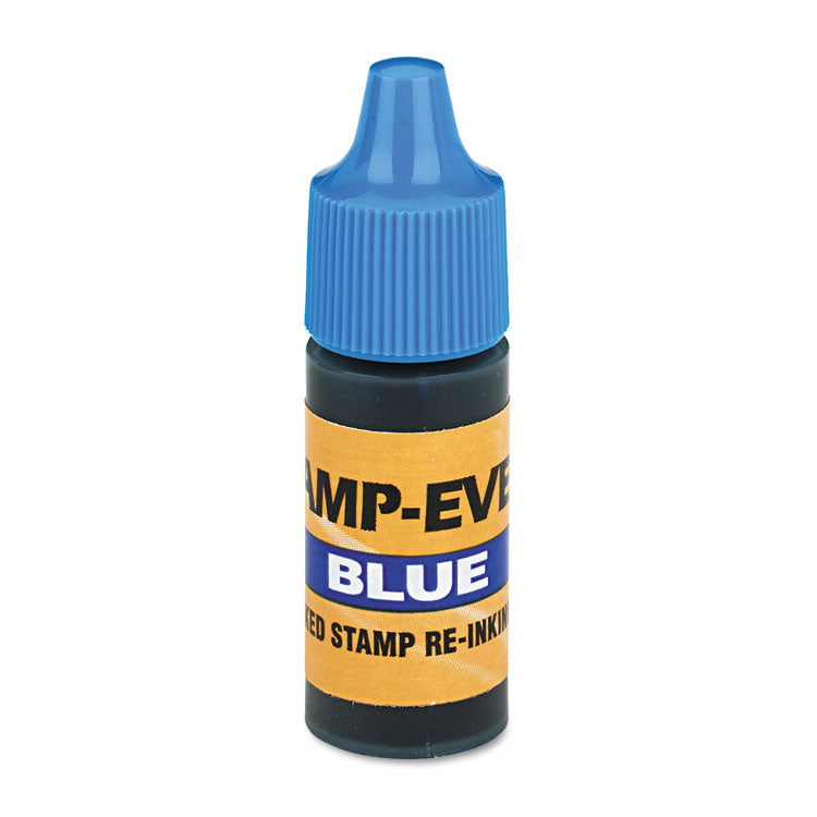 Trodat® Refill Ink for Clik! and Universal Stamps, 7 mL Bottle, Blue (USSIB61) Each