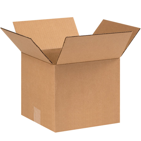 9 x 9 x 8" Corrugated Boxes, Bundle Of 25 Bundle Of 25