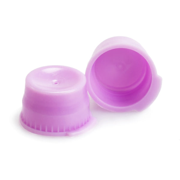 McKesson Tube Closure Polyethylene Snap Cap Lavender 13 mm For Use with 13 mm Blood Drawing Tubes, Glass Test Tubes, Plastic Culture Tubes NonSterile (1082099_BG) 1000/BG