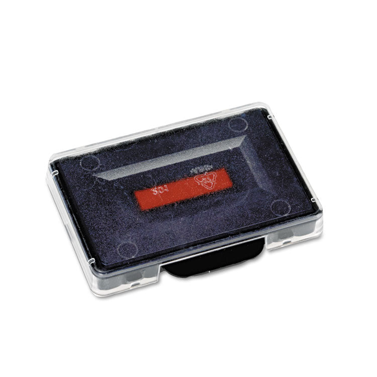 Trodat® T5460 Professional Replacement Ink Pad for Trodat Custom Self-Inking Stamps, 1.38" x 2.38", Blue/Red (USSP5460BR) Each