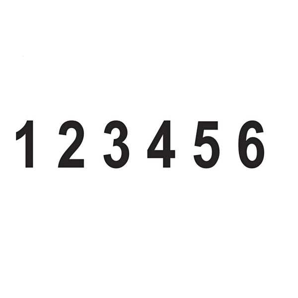 Trodat® Rubber Numberer, Conventional, Type Size 2, Eight Bands (USSRN028) Each