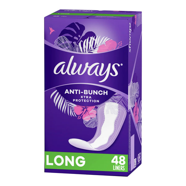 Always® Anti-Bunch XTra Protection Feminine Pad Regular Absorbency (1232988_BX) 48/BX