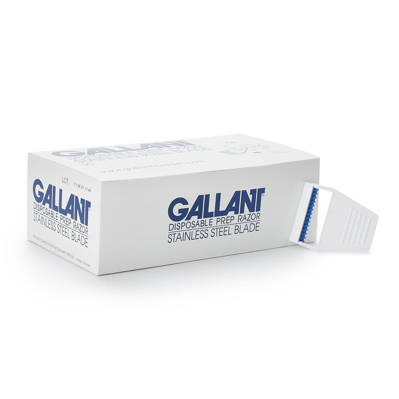 Gallant® Surgical Prep Razor Single Edge Single Blade NonSterile Disposable (795601_BX) 50/BX