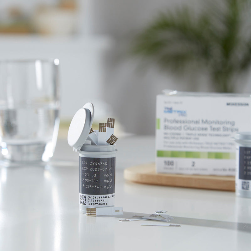 McKesson TRUE METRIX® PRO Blood Glucose Test Strips 100 Strips per Pack (960297_CS) 1200/CS