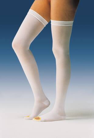 Jobst® Anti-embolism/GPT™ Anti-embolism Stocking Thigh High X-Large / Regular White Inspection Toe (248320_BX) 6/BX