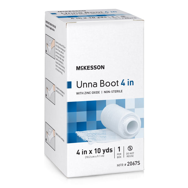 McKesson Unna Boot Zinc Oxide 4 Inch X 10 Yard (1220879_EA) 1/EA