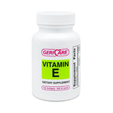 Geri-Care® Vitamin Supplement Vitamin E 400 IU Strength Softgel 100 per Bottle (742181_CS) 12/CS