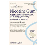 Foster & Thrive™ Stop Smoking Aid 2 mg Strength Gum (1238951_PK) 110/PK