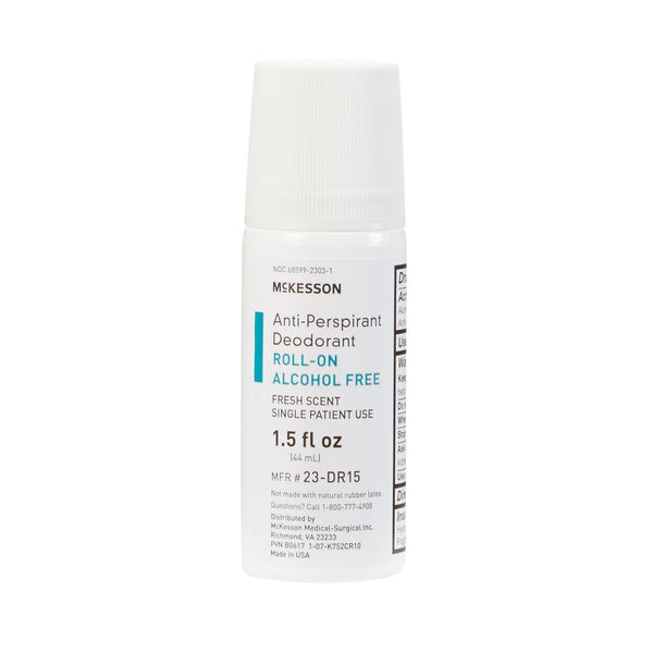 McKesson Antiperspirant / Deodorant Roll-On 1.5 oz. Fresh Scent (493425_CS) 96/CS