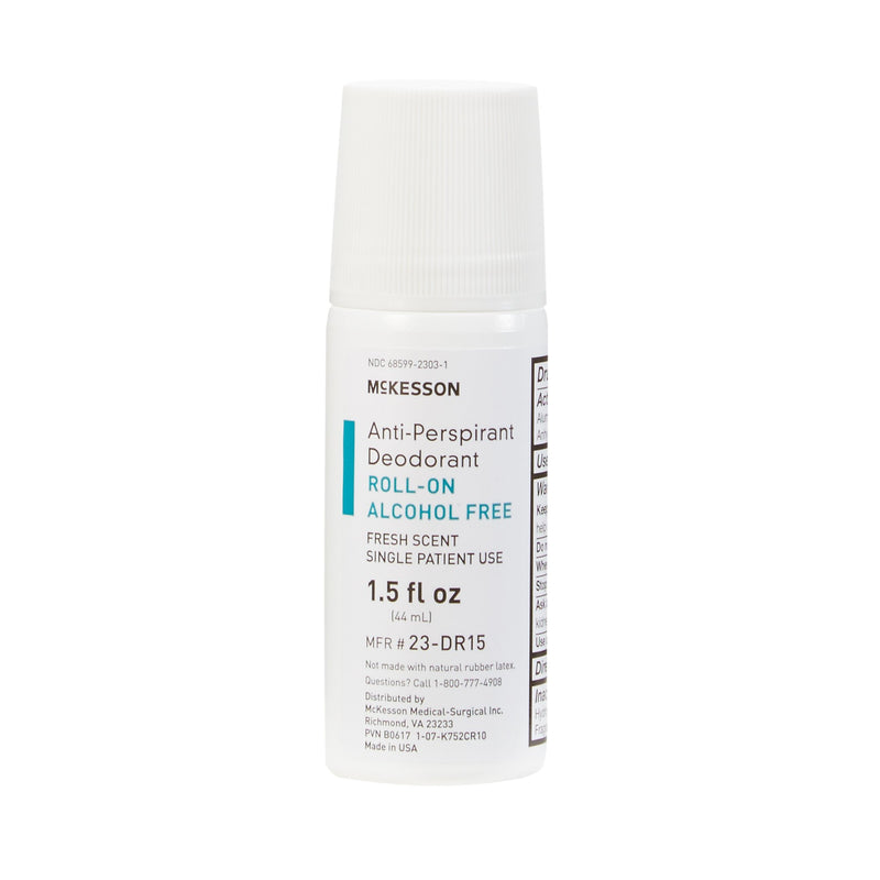 McKesson Antiperspirant / Deodorant Roll-On 1.5 oz. Fresh Scent (493425_CS) 96/CS
