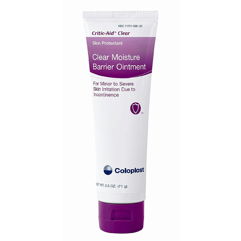 Critic-Aid® Clear Skin Protectant with CMC 2.5 oz. Tube Scented Ointment CHG Compatible (697306_CS) 12/CS