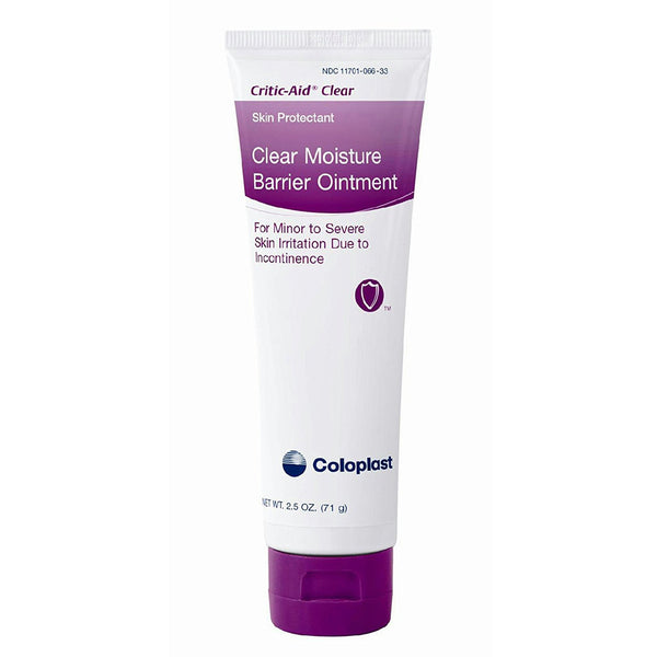 Critic-Aid® Clear Skin Protectant with CMC 2.5 oz. Tube Scented Ointment CHG Compatible (697306_EA) 1/EA