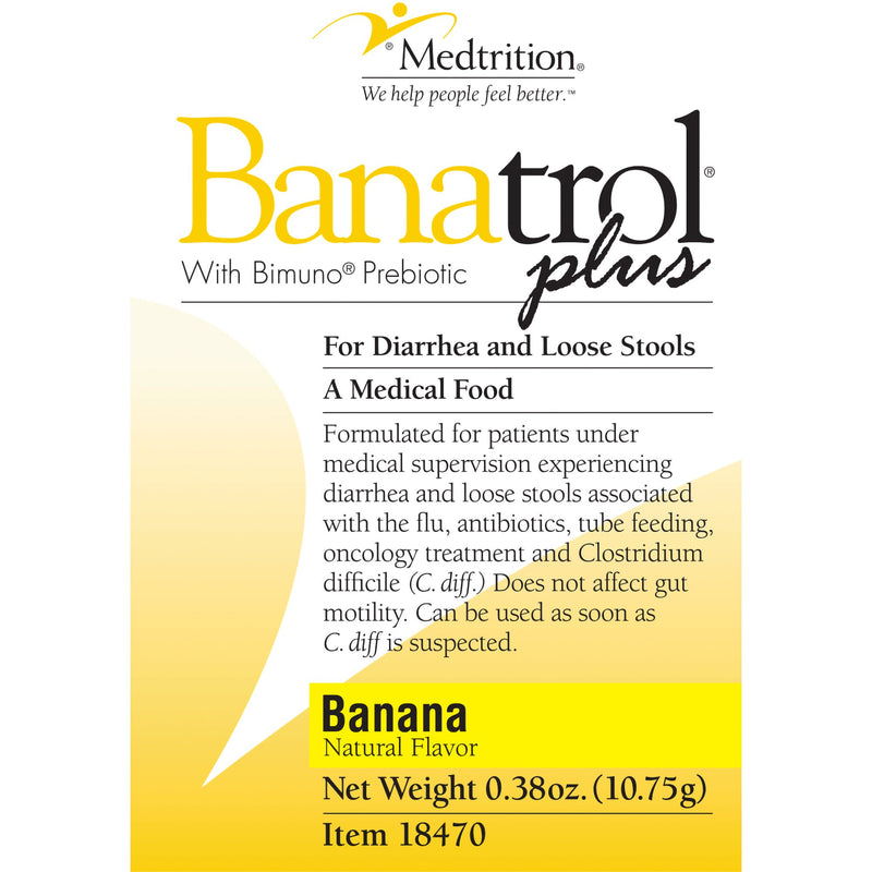 Banatrol® Plus Oral Supplement Banana Flavor Powder 11 Gram Individual Packet (709356_CS) 75/CS