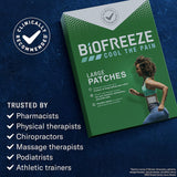 Biofreeze® Topical Pain Relief 5% Strength Menthol Patch 5 per Box (1223463_BX) 5/BX