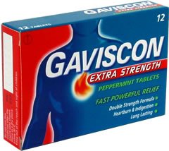 Gaviscon® Pain Relief 160 mg - 105 mg Strength Aluminum Hydroxide / Magnesium Carbonate Tablet 100 per Bottle (563654_BT) 1/BT