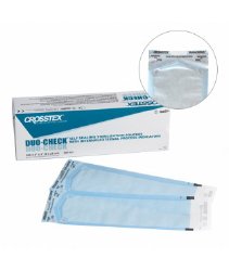 Duo-Check® Sterilization Pouch Ethylene Oxide (EO) Gas / Steam 3-1/2 X 5-1/4 Inch Self Seal Paper (993105_BX) 200/BX